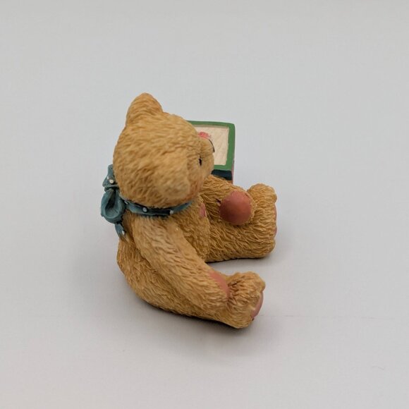 Cherished Teddies Bear with ABC "H" Block (158488H) 1995 - Picture 4 of 10